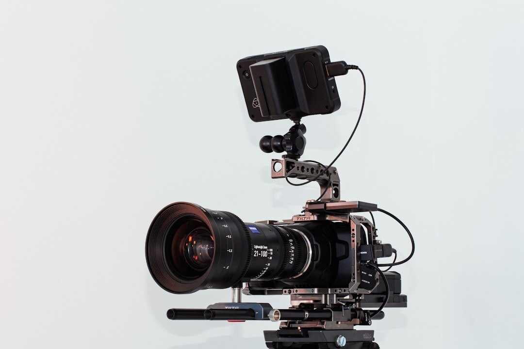 cinema camera setup