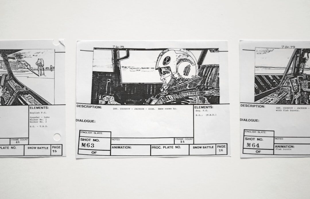 storyboard sketches